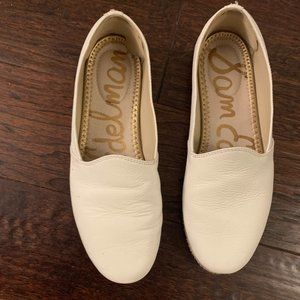 Sam Edelman Women's Everie Loafer Flat- White 🤍
